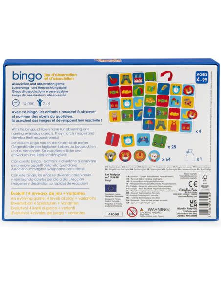 Bingo Les Popipop - Moulin Roty - Les Popipop