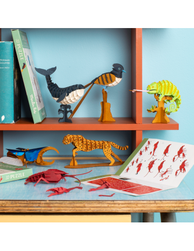 Puzzle 3D Guépard - Tout autour du monde - Moulin Roty