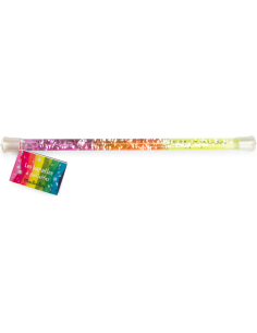 Baguette à paillettes rose et jaune - Les Petites Merveilles - Moulin Roty