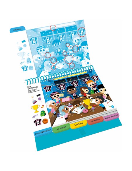 Cherche et trouve - Vive le foot ! - Livres enfants - Auzou