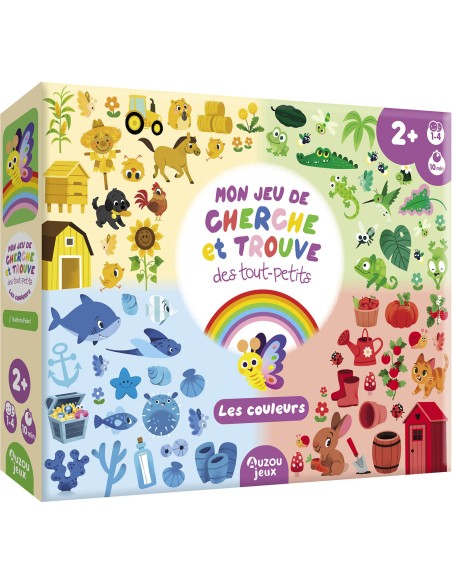 Mon Jeu De Cherche Et Trouve Des Tout-Petits - Les Couleurs - Auzou
