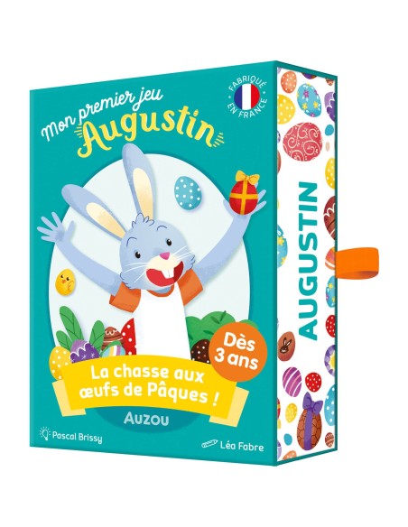 Jeux de cartes - Mon premier jeu augustin - La chasse aux oeufs de pâques ! - Auzou