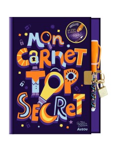 Ma papeterie créative - Mon carnet top secret - Activités et loisirs créatifs - Auzou