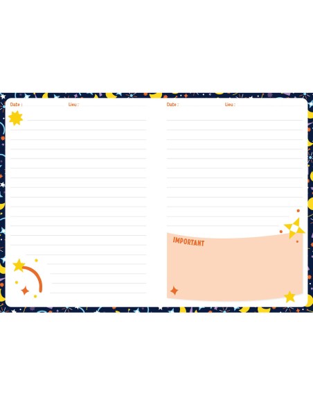 Ma papeterie créative - Mon carnet top secret - Activités et loisirs créatifs - Auzou