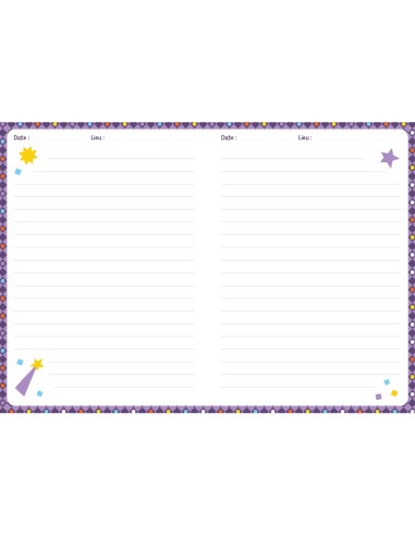 Ma papeterie créative - Mon carnet top secret - Activités et loisirs créatifs - Auzou