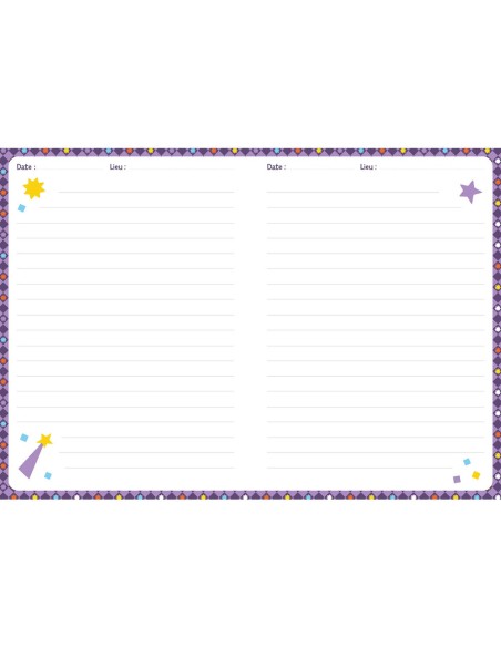 Ma papeterie créative - Mon carnet top secret - Activités et loisirs créatifs - Auzou