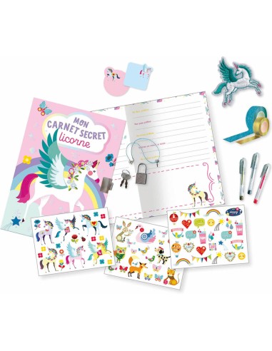 Mon coffret secret licorne - Activités et loisirs créatifs - Auzou