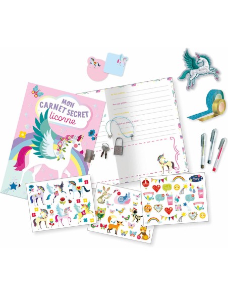 Mon coffret secret licorne - Activités et loisirs créatifs - Auzou