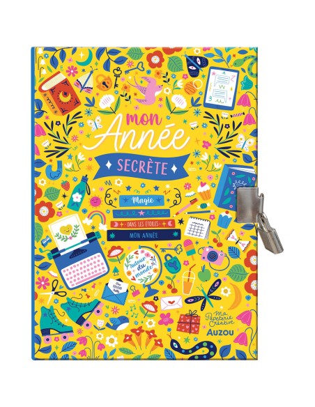 Ma papeterie créative - Mon carnet secret - Mon année secrète - Activités et loisirs créatifs - Auzou