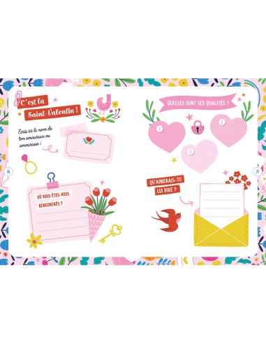 Ma papeterie créative - Mon carnet secret - Mon année secrète - Activités et loisirs créatifs - Auzou