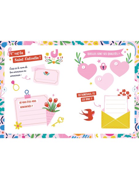 Ma papeterie créative - Mon carnet secret - Mon année secrète - Activités et loisirs créatifs - Auzou