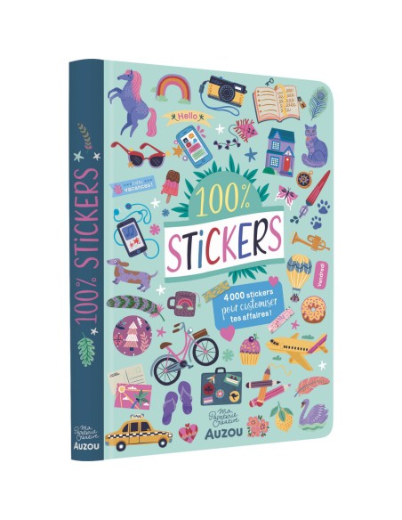 Ma papeterie créative - 100% stickers - Activités et loisirs créatifs - Auzou