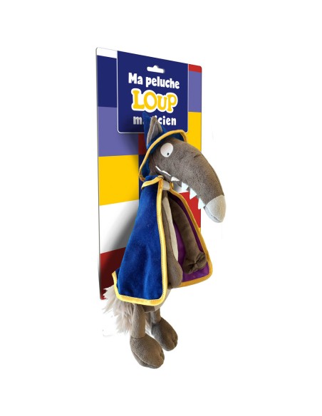 Ma peluche de loup magicien - Auzou