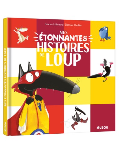 Coffret peluche - Mes étonnantes histoires loup - Livres enfants - Auzou