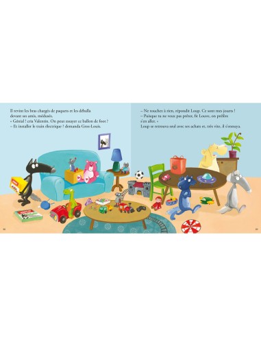 Coffret peluche - Mes étonnantes histoires loup - Livres enfants - Auzou