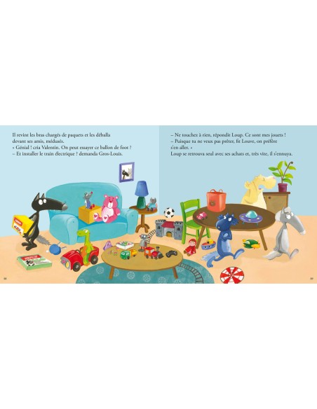 Coffret peluche - Mes étonnantes histoires loup - Livres enfants - Auzou