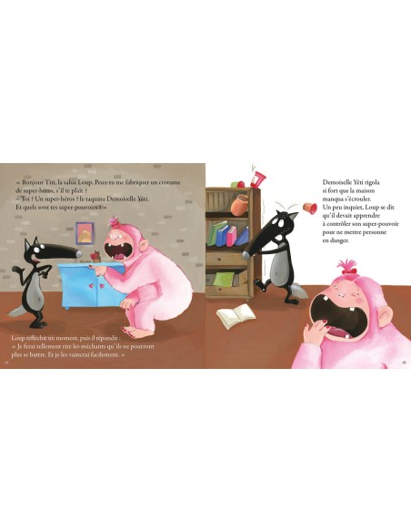 Coffret peluche - Mes étonnantes histoires loup - Livres enfants - Auzou