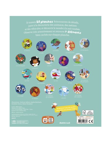 Mes 20 cherche et trouve des tout-petits - Livres enfants - Auzou