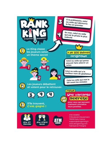 Rank King - Ambiance & Association d'idées