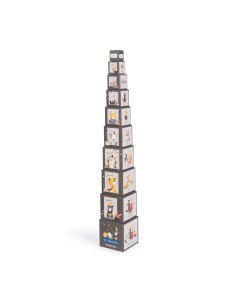 Cubes empilables Les moustaches - Les Moustaches - Moulin Roty 2