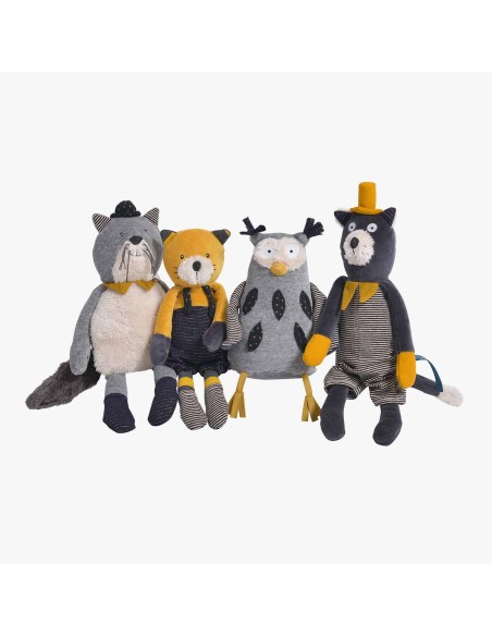 Doudou Alphonse le Chat Les Moustaches - Les Moustaches - Moulin Roty