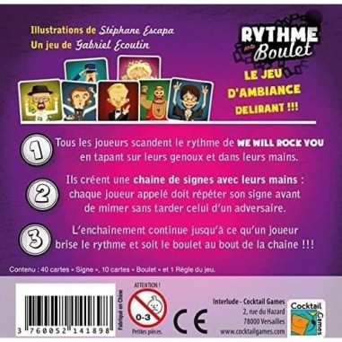Rythme & Boulet - Jeu de société - Asmodee