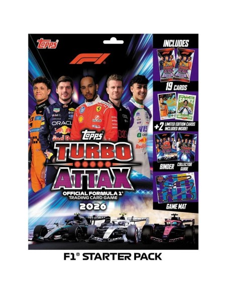 Tcg Topps F1 Turbo Attax 26/27 Starter Pack