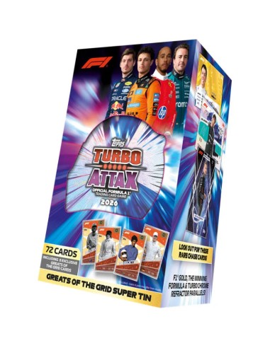 Tcg Topps F1 Turbo Attax 26/27 Super Tin