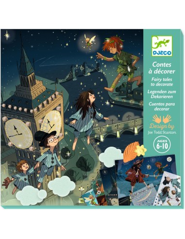 Contes à décorer Peter Pan de Djeco
