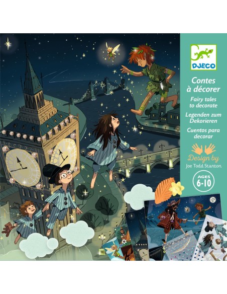 Contes à décorer Peter Pan de Djeco