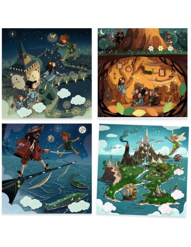 Contes à décorer Peter Pan de Djeco