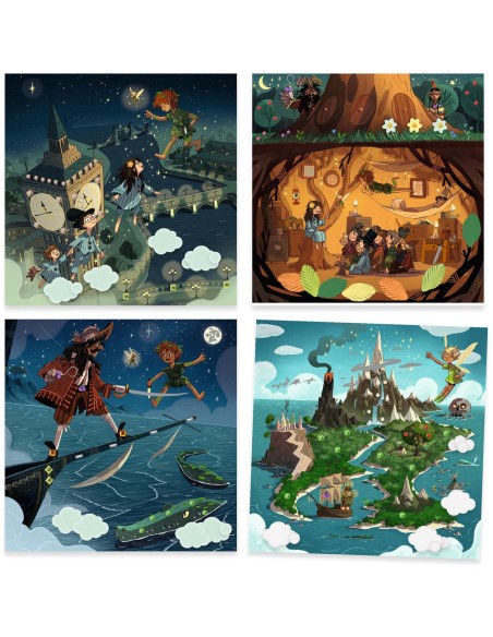Contes à décorer Peter Pan de Djeco
