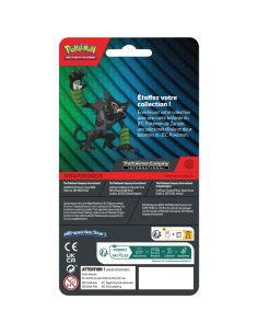 Pokémon : Pack 2 boosters Q3 (Blister CHECKLANE) 2