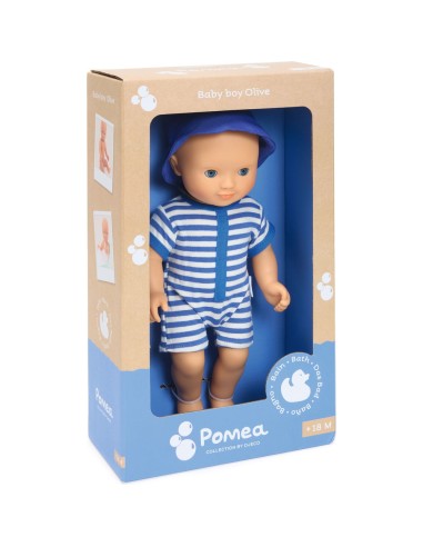 Poupée pour le bain garçon Olive Pomea - Djeco