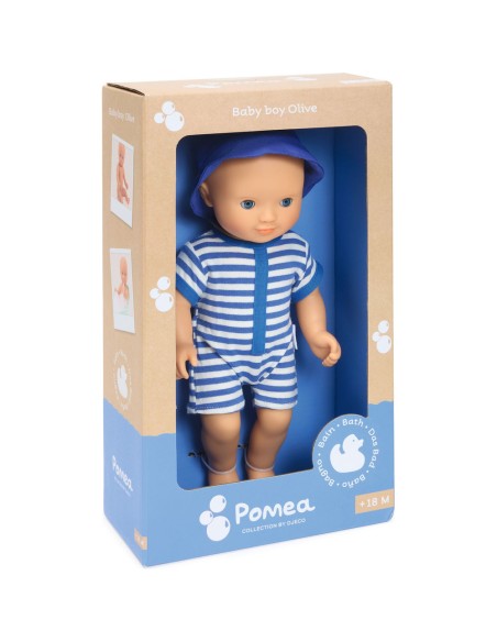 Poupée pour le bain garçon Olive Pomea - Djeco