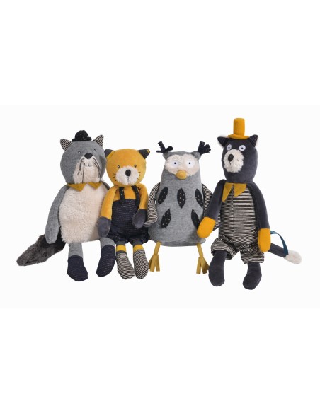 Doudou Fernand le Chat Les Moustaches - Les Moustaches - Moulin Roty