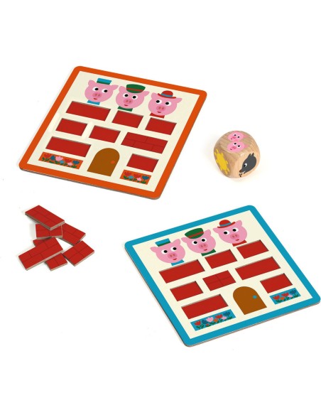 Toc Toc Bricks - Jeux - Jeux de dés - Djeco