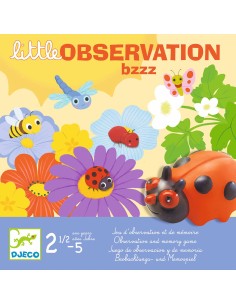 Jeu Little observation Bzzz - Jeu des petits - De 2 à 5 ans - Djeco