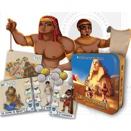 Les bâtisseurs Antiquité - Bombyx - Asmodee