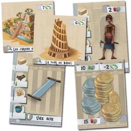Les bâtisseurs Antiquité - Bombyx - Asmodee