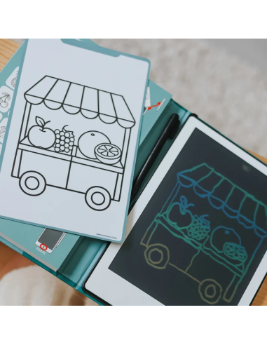 Kidydraw-Mini tablette à dessin pour enfants - Kidywolf