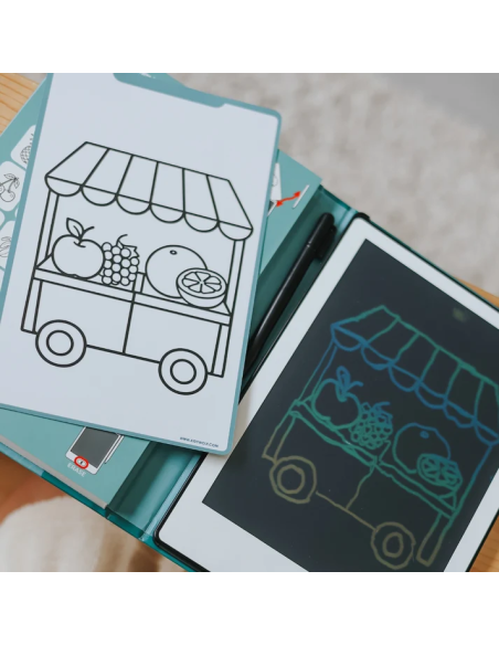 Kidydraw-Mini tablette à dessin pour enfants - Kidywolf
