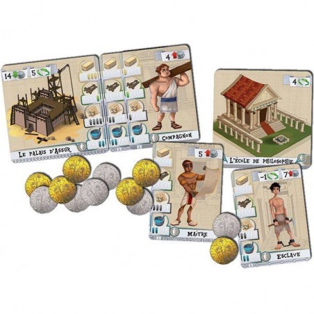 Les bâtisseurs Antiquité - Bombyx - Asmodee