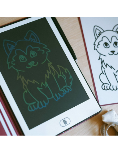 Kidydraw-Mini - tablette à dessins enfant - Kidywolf