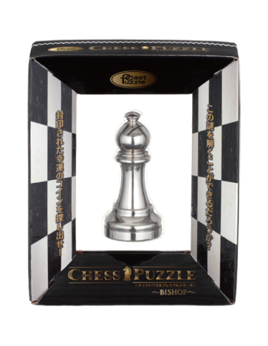 Cast Puzzle Chess Bishop - Jeux classiques - Casse-têtes - Hanayama