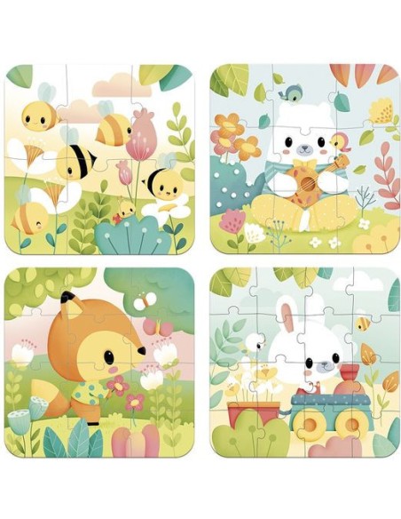 Puzzles évolutifs Pure - Made in France - Janod