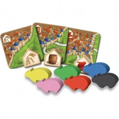 Carcassonne Extension n°2 : Marchands et bâtisseurs - Asmodee 2