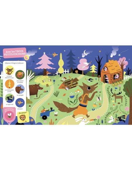 Mes 20 cherche et trouve des tout-petits - Qui brillent dans le noir ! - Livres enfants - Auzou
