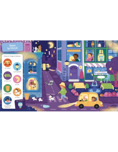 Mes 20 cherche et trouve des tout-petits - Qui brillent dans le noir ! - Livres enfants - Auzou