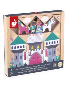 Cubes en bois Royaume enchanté Cross Roads - Janod